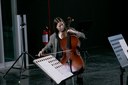 L'ensemble impegnata nella residenza artistica "Shadow sequences"