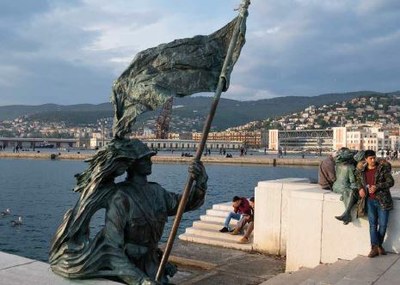 Una delle immagini in mostra