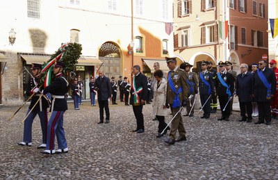 Autorità al Sacrario della Ghirlandina