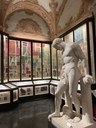 Museo Civico, la sala Gandini con la nuova illuminazione