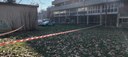 L'area di via Curie cordellata dalla Polizia locale di Modena
