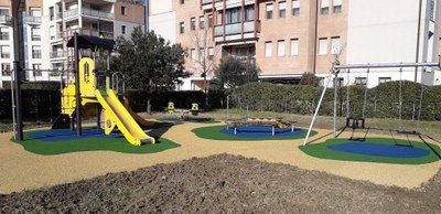Una delle due aree gioco al Peep Santa Caterina 2