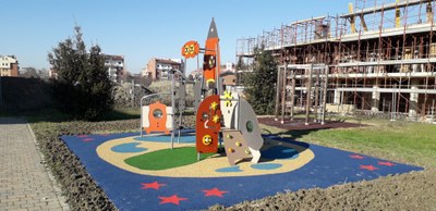 Una delle due aree gioco al peep Santa Caterina