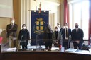 I capigruppo consiliari che hanno firmato la comunicazione sull'accoglienza dei profughi dall'Ucraina