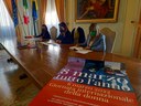 Un momento della presentazione del programma dell'8 marzo