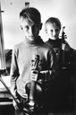 Una foto di Uliano Lucas sull'assedio di Sarajevo