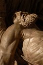 Un dettaglio del Cristo morto di Antonio Begarelli
