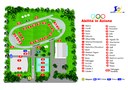 La piantina dello Sport village 161 per l'evento "Abilità in Azione"