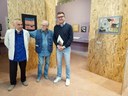 Gianni Valbonesi con Mario Bertoni e l'assessore Bortolamasi