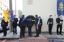 Un momento della cerimonia del 9 maggio