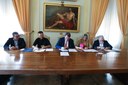 La firma del Protocollo d'intesa su appalti e legalità