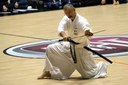 Un atleta della Nazionale italiana di iaido