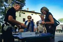Un momento della festa del Controllo di vicinato della zona 3 di Modena