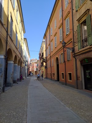Riaperta via Canalino ripavimentata 2
