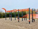 L'area fitness al Parco Berlinguer