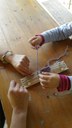 Terramara, laboratorio di tessitura per bambini