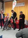 Il sindaco consegna la Bonissima a Maria Lugli