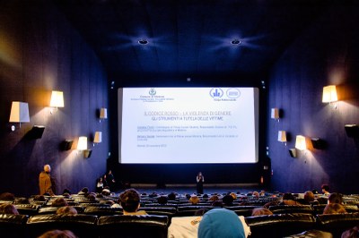 Le operatrici di PL e di Ervis all'assemblea dell'istituto Cattaneo-Deledda