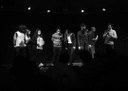 Una serata del torneo di poetry slam "PoeTenda"