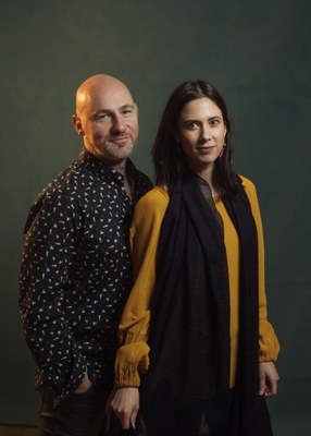 I musicisti Olivia Trummer e Nicola Angelucci (foto Andrea Boccalini)