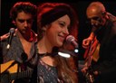 Il trio di musicisti formato da Luca Centin, Marinella Vescovini e Vittorio Vandelli 