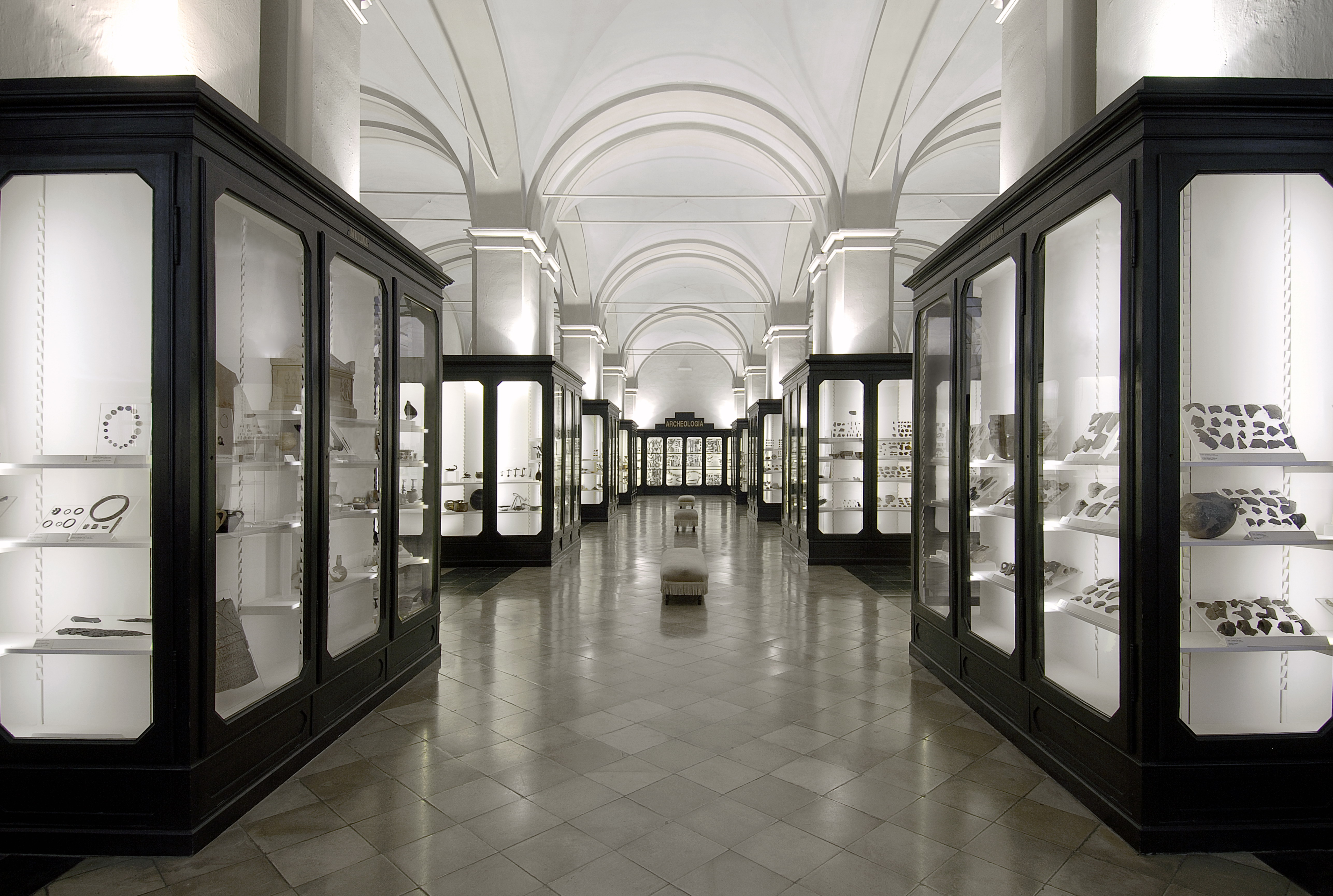 Museo Civico, la rinnovata sala dell'archeologia