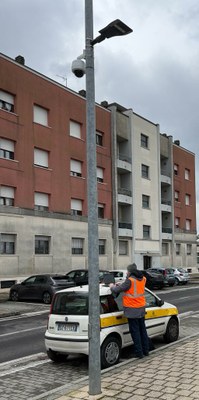 Nuova telecamera in via Gerosa