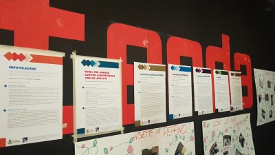 A scuola di legalità, un momento dell'incontro alla Tenda