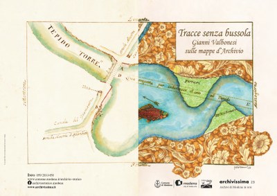 La locandina della mostra "Tracce senza bussola"