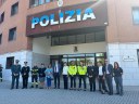 La visita delle autorità in Questura