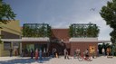 Un rendering del futuro Supercinema estivo